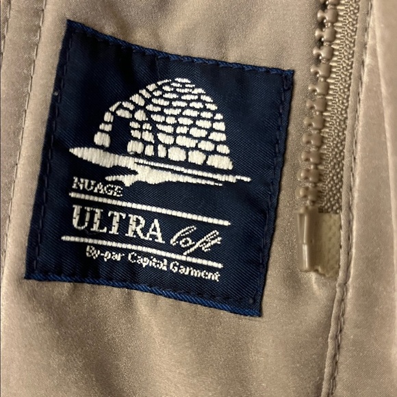 Nuage Long Parka Coat Fox Sage Sz 10 - Picture 8 of 9